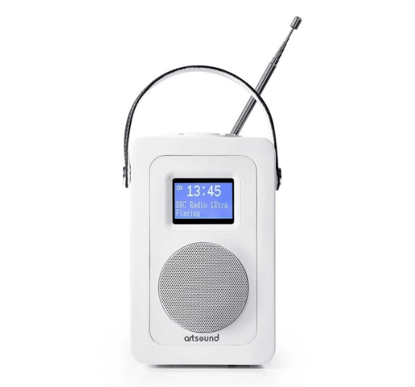 R4W портативное радио Wi-fi/internet/FM/DAB+, белый